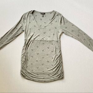 Long Sleeve Maternity Shirt